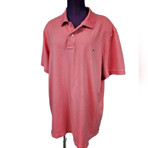Vineyard Vines Pink Polo Shirt - Picture 2 of 8